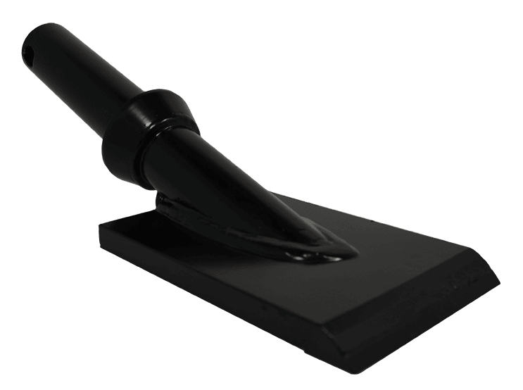 Carbide floor clearance scraper